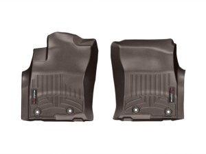 Toyota 4Runner FloorLiner - Front - WeatherTech - DigitalFit - Cocoa - `13-`14
