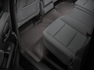 Chevrolet Silverado FloorLiner - Rear - WeatherTech - DigitalFit - Cocoa - `14-`15