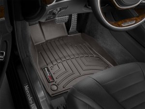 Mercedes-Benz S-Class Floor Liner - Front - WeatherTech - DigitalFit - Cocoa - `14-`27 Mercedes-Benz S-Class Floor Liner - Front - WeatherTech - DigitalFit - Cocoa - `14-`27