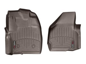 Ford F-250 FloorLiner - Front - WeatherTech - DigitalFit - Cocoa - `12-`16