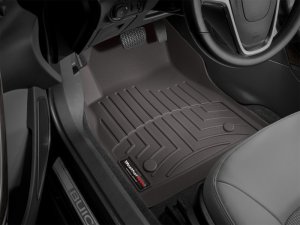 Buick Verano FloorLiner - Front - WeatherTech - DigitalFit - Cocoa - `12-`27