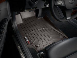Mercedes-Benz E-Class FloorLiner - Front - WeatherTech - DigitalFit - Cocoa - `14-`27