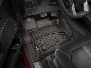 Ford F-150 FloorLiner - Front - WeatherTech - DigitalFit - Cocoa - 2015 Ford F-150 FloorLiner - Front - WeatherTech - DigitalFit - Cocoa - 2015
