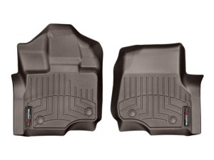 Ford F-150 FloorLiner - Front - WeatherTech - DigitalFit - Cocoa - 2015 Ford F-150 FloorLiner - Front - WeatherTech - DigitalFit - Cocoa - 2015