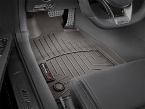 Mercedes-Benz AMG GTS FloorLiner - Front - WeatherTech - DigitalFit - Cocoa - `16-`27