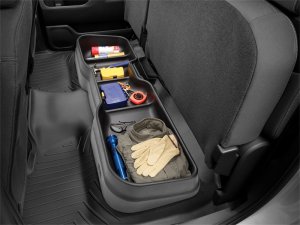 Ford F550 Underseat Storage System - WeatherTech - Black - `99-`07