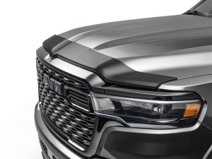 RAM 1500 Hood Protector - WeatherTech - Low Profile Aerodynamic - Matte Black - `19-`26