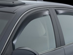 BMW 3 Series Wind Deflectors - Front - WeatherTech - Side Window - Dark Smoke - `06-`12