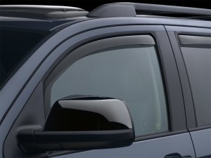 Toyota Tundra Wind Deflectors - Front - WeatherTech - Dark Smoke - `07-`21
