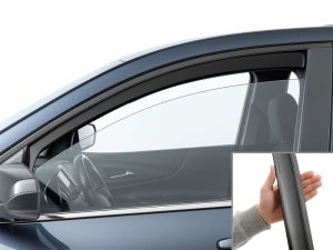 Chevrolet Equinox Wind Deflector - Front - WeatherTech - Matte Black - `18-`24 Chevrolet Equinox Wind Deflector - Front - WeatherTech - Matte Black - `18-`24