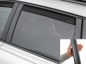 Honda CR-V Wind Deflector - Rear - WeatherTech - Matte Black - `23-`26