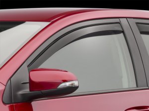 Volkswagen Jetta Wind Deflectors - Rear - WeatherTech - Dark Tint - `11-`18