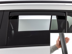 Volkswagen Atlas Deflector - Rear - WeatherTech - Matte Black - `16-`18