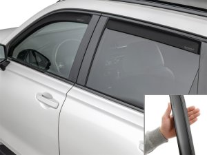 Honda CR-V Wind Deflectors - Front + Rear - WeatherTech - Matte Black - `23-`26