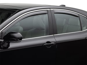 Toyota Camry Wind Deflectors - Front + Rear - WeatherTech - Dark Tint - `12-`14