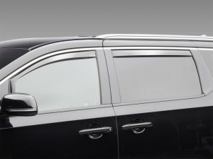 Kia Sedona Wind Deflectors - Front + Rear - WeatherTech - Dark Smoke - `15-`27