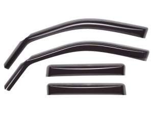 Nissan Rogue Wind Deflectors - Front + Rear - WeatherTech - Dark Tint - `14-`20 Nissan Rogue Wind Deflectors - Front + Rear - WeatherTech - Dark Tint - `14-`20