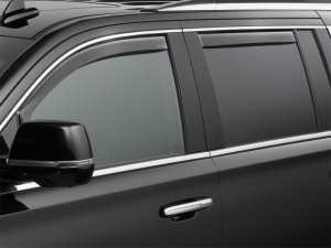Chevrolet Cruze Wind Deflectors - Front + Rear - WeatherTech - Dark Smoke - `16-`19