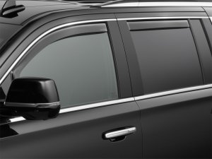 Toyota Camry Wind Deflectors - Front + Rear - WeatherTech - Dark Smoke - `18-`22
