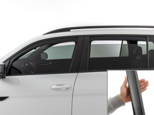Volkswagen Atlas Wind Deflectors - Front + Rear - WeatherTech - Matte Black - `18-`26
