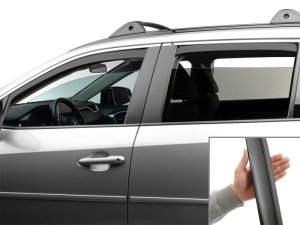 Toyota Rav4 Wind Deflectors - Front + Rear - WeatherTech - Matte Black - `19-`25
