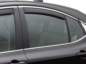 Toyota Camry Window Deflector - Rear - WeatherTech - Matte Black - `25-`26