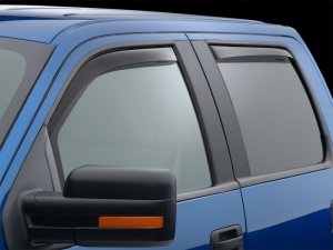 Ford F-150 Wind Deflectors - Front + Rear - WeatherTech - Dark Tint - 2004