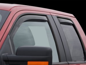 Ford F-150 Wind Deflectors - Front + Rear - WeatherTech - Dark Tint - 2004