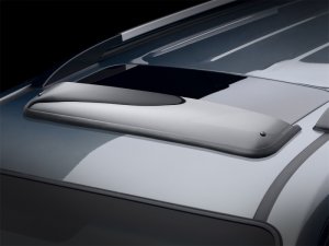 Hyundai Santa Fe Sunroof Wind Deflector - WeatherTech - Dark Smoke - `01-`06