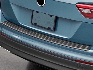 Volkswagen Tiguan BumperTopper - Rear - WeatherTech - Black - `18-`27