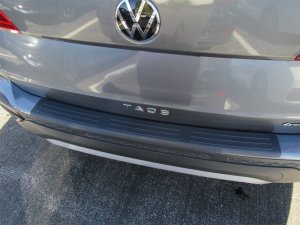 Volkswagen Taos Bumper Accessory - Rear - WeatherTech - BumperTopper - Black - `22-`24