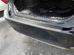 Toyota Avalon BumperTopper - Rear - WeatherTech - Black - `19-`22