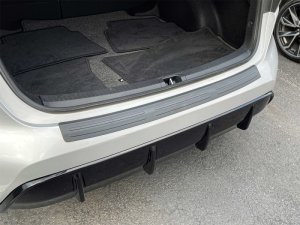Toyota Corolla Bumper Topper - Rear - WeatherTech - Black - `20-`24