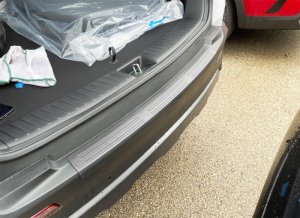 Kia Sorento Hybrid BumperTopper - Rear - WeatherTech - Black - `21-`24