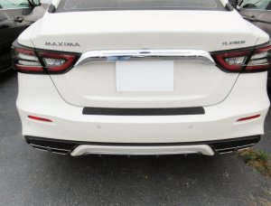 Nissan Maxima BumperTopper - Rear - WeatherTech - Black - `16-`23