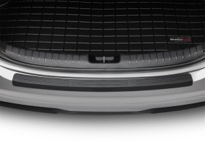 Kia Forte Bumper Top Pad - Rear - WeatherTech - Black - `19-`24