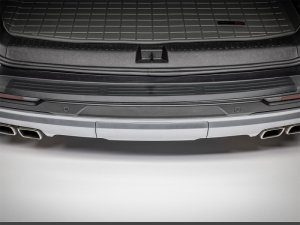 GMC Acadia Denali BumperTopper - Rear - WeatherTech - Black - `24-`26