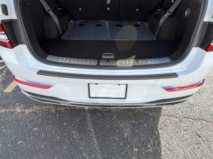 Genesis GV80 BumperTopper - Rear - WeatherTech - Black - `21-`26