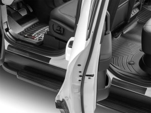 Range Rover Defender 110 Door Sill Protector - WeatherTech - Black - `20-`26