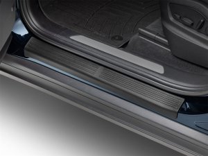 Porsche Cayenne Door Sill Protector - WeatherTech - Black - `19-`26