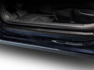 Volkswagen Jetta Sill Protector - WeatherTech - Durable Plastic Guard - Black - `19-`26