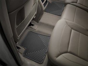 Mercedes-Benz ML-Class Rubber Mats - Rear - WeatherTech - All-Weather - Black - `06-`11