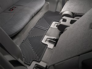 Toyota Highlander Floor Mats - Rear - WeatherTech - All-Weather - Black - `08-`13