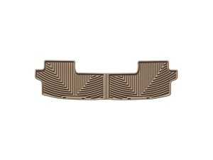 Toyota Highlander Rear Rubber Mats - WeatherTech - All-Weather - Tan - `08-`13