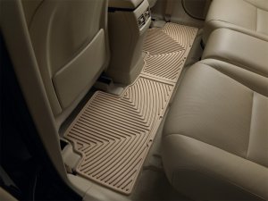 Lexus RX Floor Mats - Rubber - Rear - WeatherTech - All-Weather - Tan - `10-`27