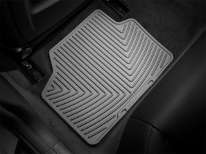BMW 3 Series Rubber Mats - Rear - WeatherTech - All-Weather - Grey - `06-`12