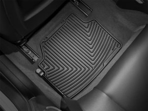 BMW 3 Series Rear Rubber Mats - WeatherTech - All Weather - Black - `06-`12