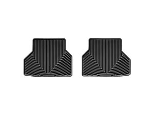BMW 5 Series Floor Mats - Rear - WeatherTech - Rubber - Black - `04-`10