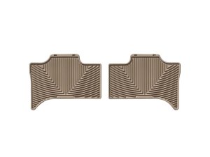BMW X5 Floor Mats - Rear - WeatherTech - All-Weather Rubber - Tan - `99-`06