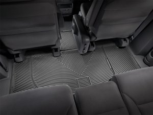 Honda Odyssey Floor Mats - Rear - WeatherTech - All-Weather - Black - `05-`10